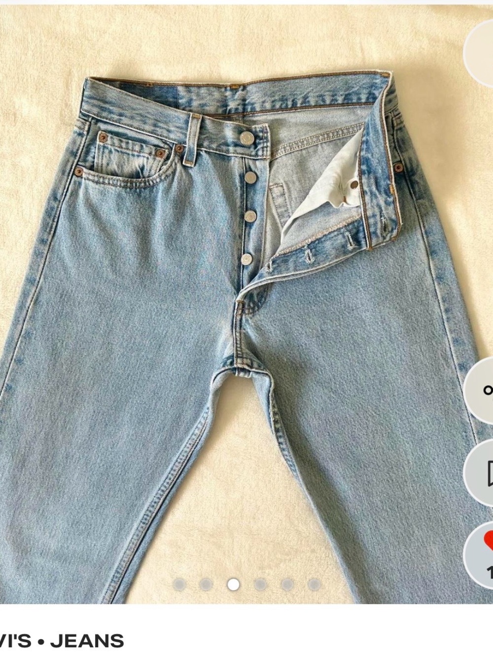 Levi's Men's Light Blue Slim Straight Denim Jeans